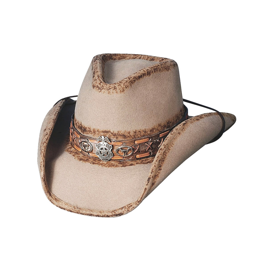 Pard's Western Shop Bullhide Hats Sand Marshal Dillon Felt Western Fashion Hat