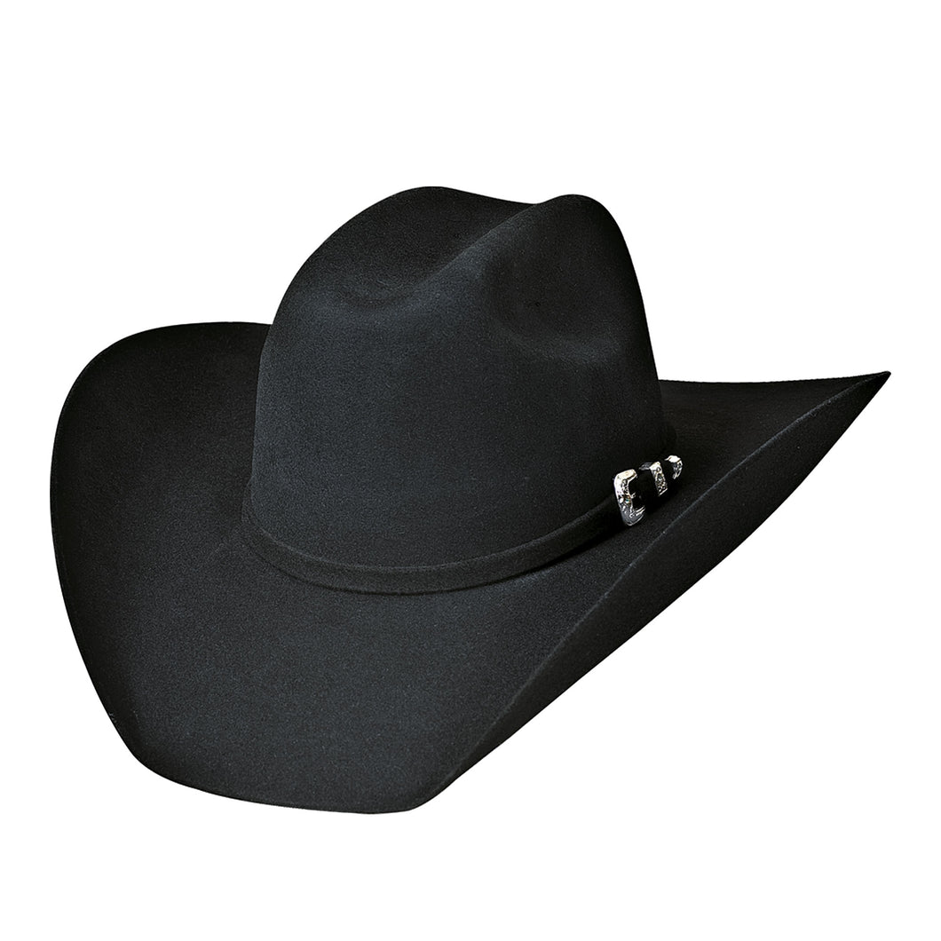 Pard's Western shop  Bullhide Hats Black 8X Legacy Felt Western Hat from the Rodeo Roundup Collection