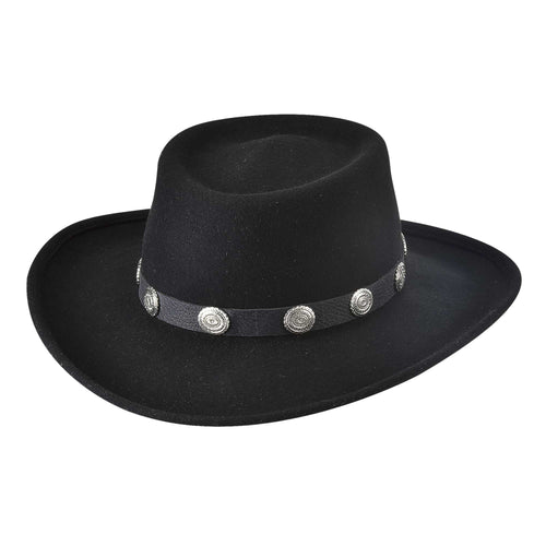 Pard's Western Shop Bullhide Hats Close Friend Black Felt Western Fashion Hat
