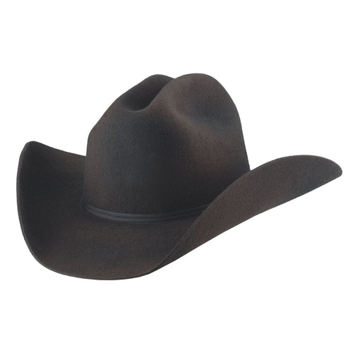 Pard's Western Shop Bullhide Hats Chocolate 4X Montana Ranch Western Felt Hat from the Rodeo Roundup Collection