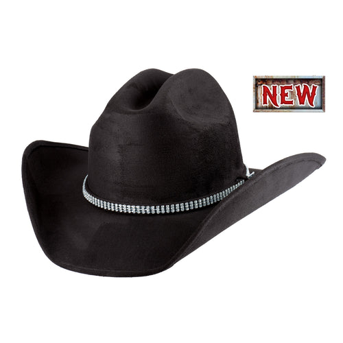 Pard's Western shop Bullhide Hats Black Belong Together Faux Felt Western Hat from the Rodeo Round Up Collection