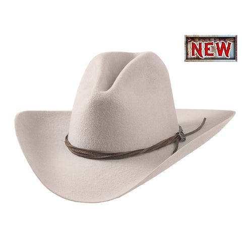 Pard's Western Shop Bullhide Hats Buckskin 6X Boulder Felt Western Hat from the Rodeo Roundup Collection