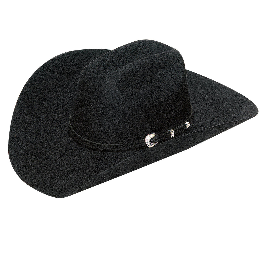 Pard's Western shop Twister Black 3X Laredo Western Wool Felt Hat