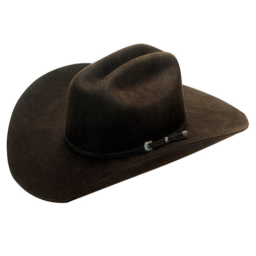 Pard's Western Shop Twister Chocolate Dallas Wool Felt Western Hat