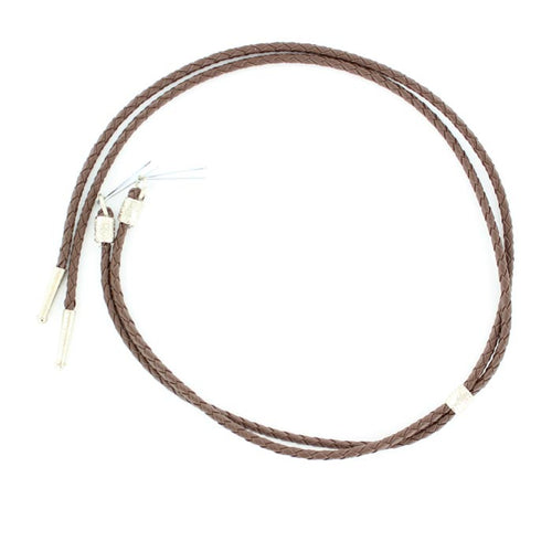Pard's Western Shop Braided Vinyl Stampede String Brown