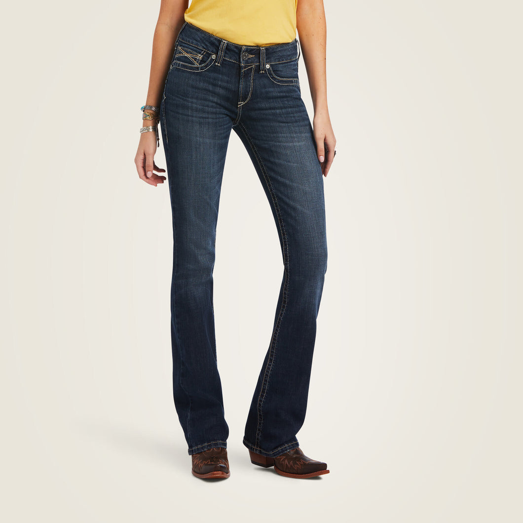 Pard's Western Shop Ariat R.E.A.L. Perfect Rise Lexie Boot Cut Jeans for Women