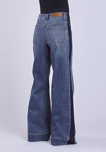 Tin Haul Women's High Rise Claire Fit Wide Leg Medium Stonewash Jeans