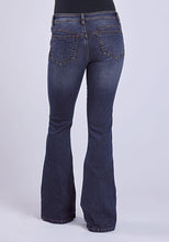 Women's Stetson 921 High Rise Flare Leg Medium Stonewash Jeans