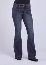 Women's Stetson 921 High Rise Flare Leg Medium Stonewash Jeans