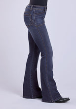 Pard's Western shop Women's Stetson 921 High Rise Flare Leg Medium Stonewash Jeans