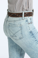 Cinch Women's Acid Bleached Stonewash Lynden Slim Trouser Jean