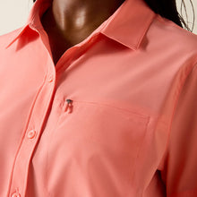 Ariat Women's Shell Pink VentTEK Short Sleeve Button-Down Blouse