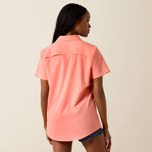 Ariat Women's Shell Pink VentTEK Short Sleeve Button-Down Blouse