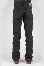 Men's Stetson 1120 Black Slim Fit Bootcut Jeans