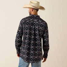 Ariat Men's Black Southwest Print 360 Airflow Classic Fit Button-Down Shirt
