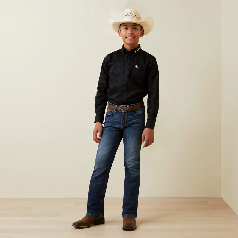 Ariat Team Deandre Classic Fit Shirt Camicia, Acqua, L Uomo Ariat Team Deandre Classic Fit Shirt Camicia, Acqua, L Uomo