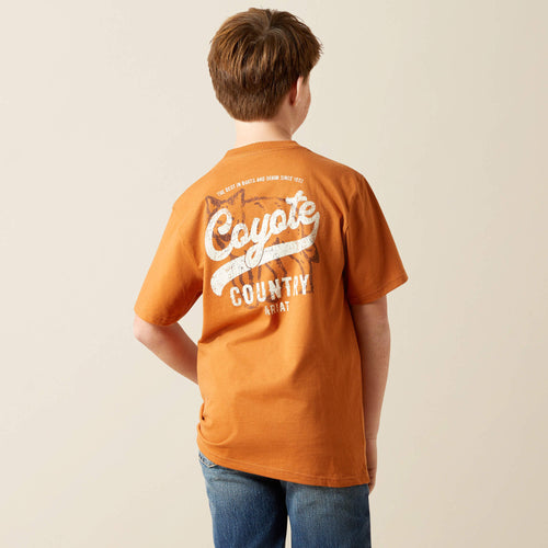 Pard's Western shop Ariat Coyote Country Adobe T-Shirt for Boys
