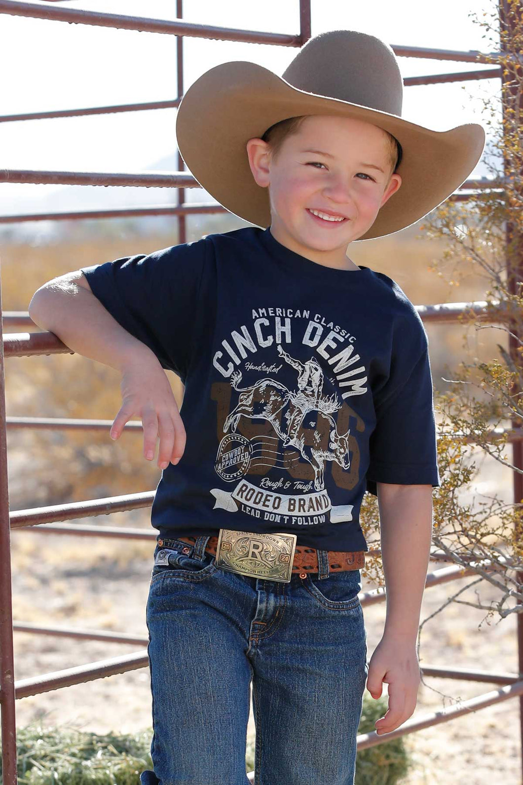 Pard's Western Shop Cinch Boys Navy 