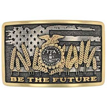 Pard's Western Shop Montana Silversmiths "Be the Future" FFA Attitude Buckle
