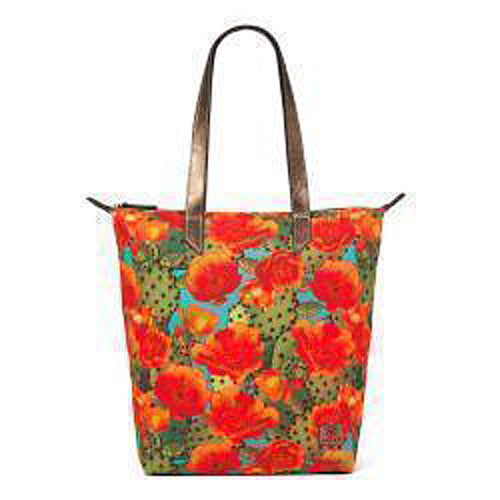 Pard's Western Shop Ariat Prickley Pear Cactus Print Cruiser Tote