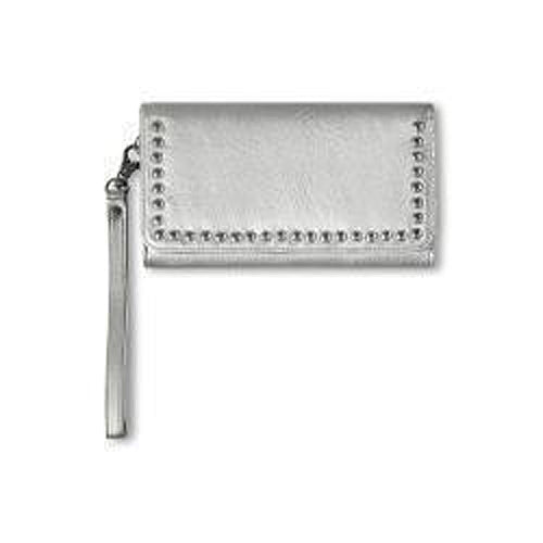Pard's Western Shop Ariat Stella Metallic Silver Wristlet Wallet