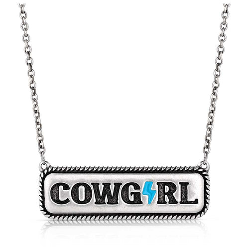 Pard's Western Shop Montana Silversmiths Electric Cowgirl Necklace