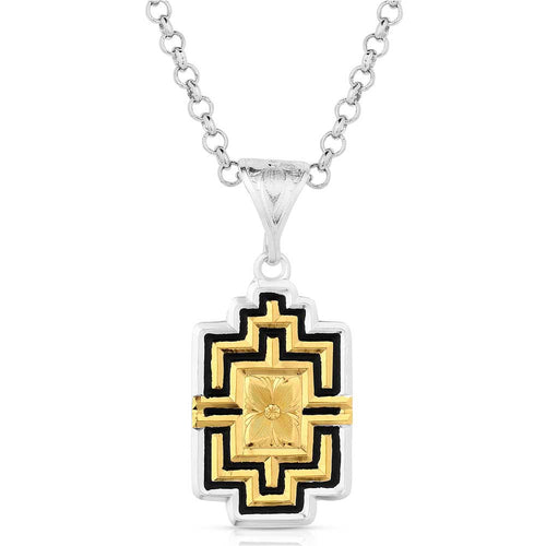 Pard's Western Shop Montana Silversmiths Rise Above Geometric Necklace