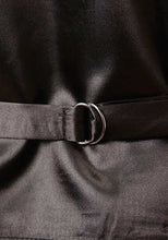 Roper Men's Black Leather Suede Vest