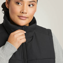 Ariat Women's Rebar Valkyrie Black Stretch Canvas Insulated Vest