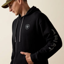 Ariat Black Logo Hoodie for Men