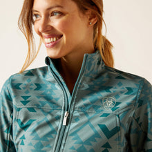 Ariat Pinewood Print Team Softshell Jacket for Women