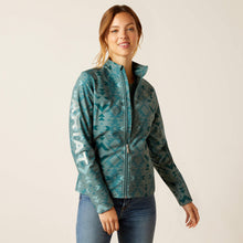 Pard's Western Shop Ariat Pinewood Print Team Softshell Jacket for Women