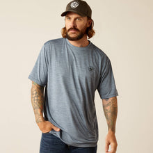 Ariat Heather Blue Spirited Charger T-Shirt for Men