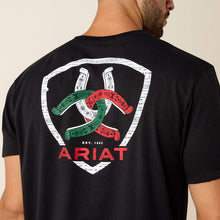 Ariat Tres Herradauras Classic Fit Black T-Shirt for Men