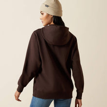 Ariat Women's Brown Stitch Hoodie with Embroidered Horse & Ariat Boot Company
