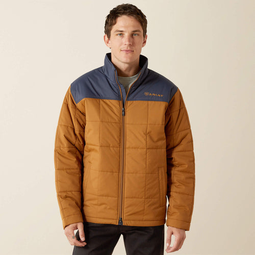 Pard's Western Shop Ariat Men's Blue/Almond Crius Insulated Jacket