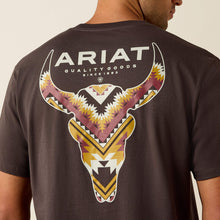 Ariat Southwest Long Horn Classic Fit Vintage Black T-Shirt
