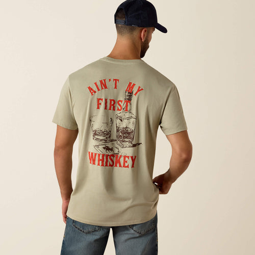 Pard's Western Shop Ariat Men's Elm Whiskey Uno Classic Fit T-Shirt