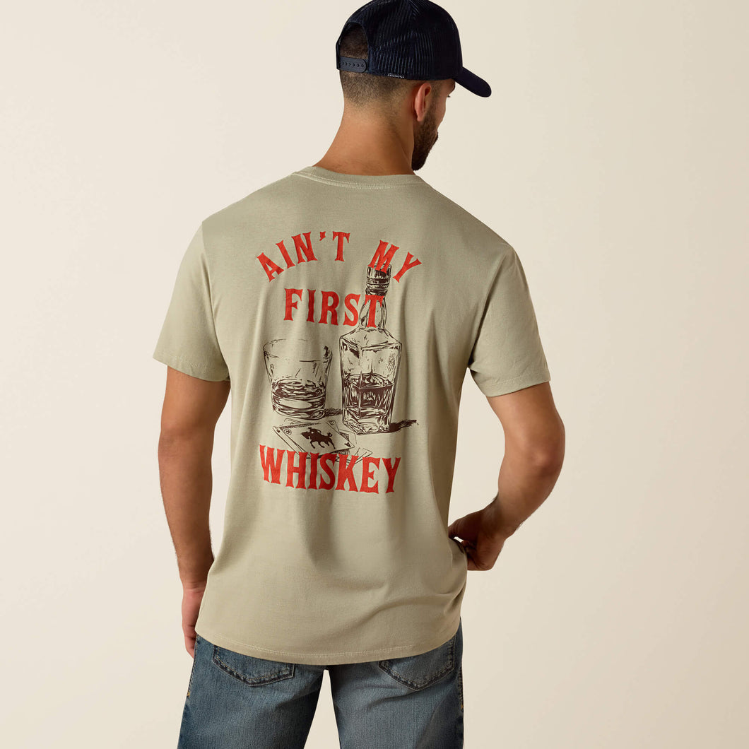 Pard's Western Shop Ariat Men's Elm Whiskey Uno Classic Fit T-Shirt