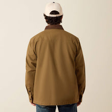 Ariat Men's Tan Retro Canvas Shirt Jacket