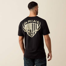 Pard's Western Shop Ariat Men's Black Euromount Patriot T-Shirt