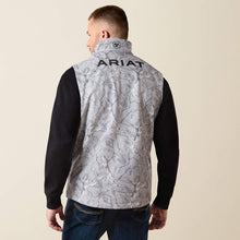 Ariat Men's Grey Camo Print Softshell Logo Vest