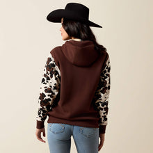 Ariat Women's Chocolate Printed 2.0 Logo Hoodie