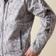 Ariat Men's Grey Camo Print Softshell Logo Jacket