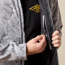 Ariat Men's Grey Camo Print Softshell Logo Jacket