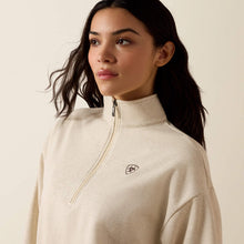 Ariat Women's Oatmeal 1/2 Zip Sweatshirt