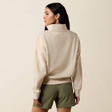 Ariat Women's Oatmeal 1/2 Zip Sweatshirt