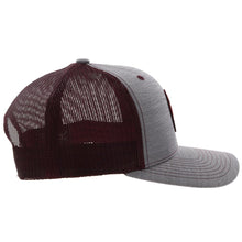 Hooey "Blush" Grey/Burgundy Ballcap