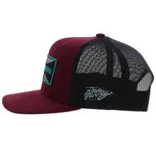 Hooey "Holley" Maroon/Black Ballcap