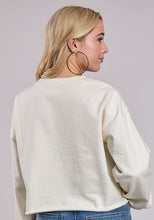 Roper Apparel Women's Cream Horse Head Print Fleece Pullover Sweatshirt